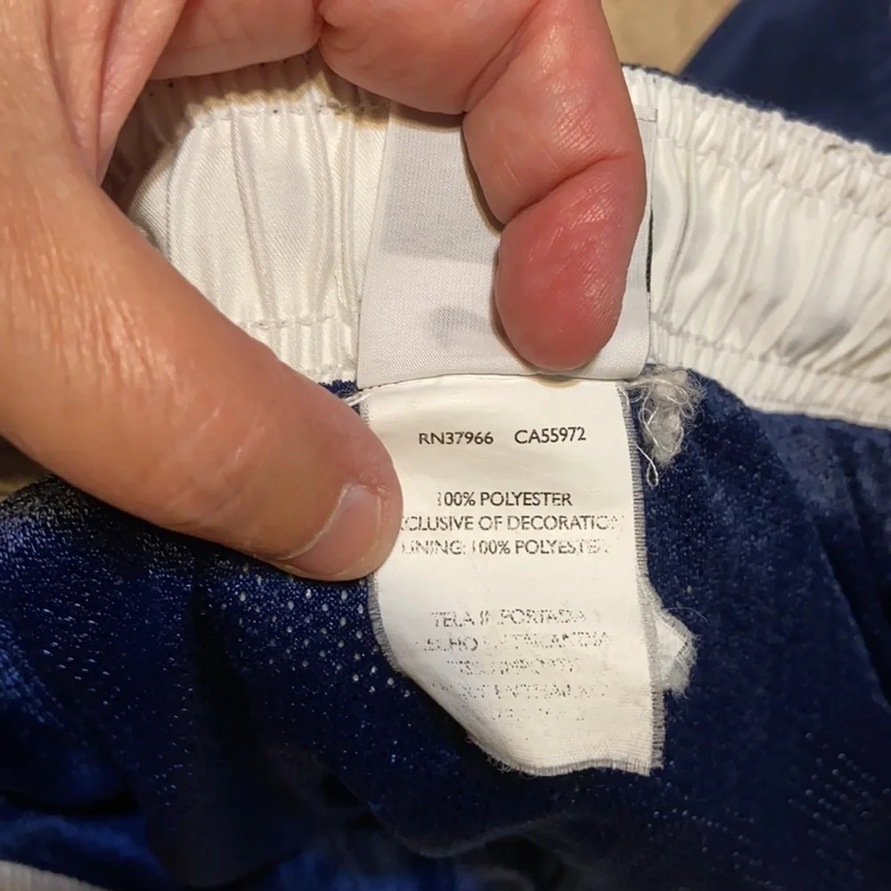 Nike side pocket drained drawstring elastic waistband swim trunks